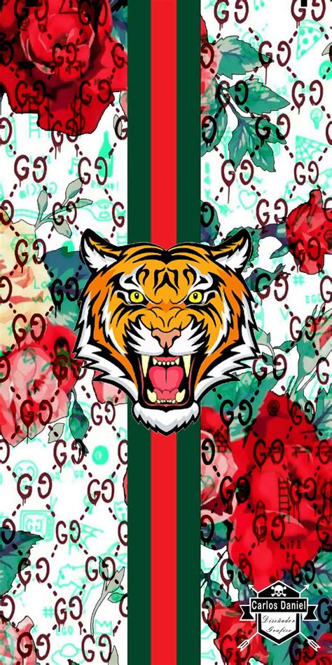 print wallpaper gucci slipper|gucci tiger background.